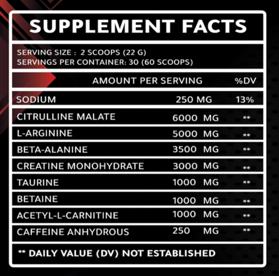 Evolution Preworkout