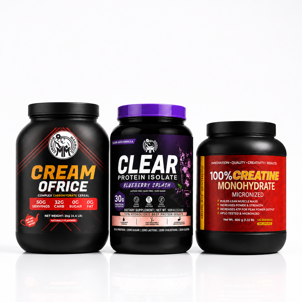 Clear Isolate + Creatine 600g + Cream of Rice 2kg