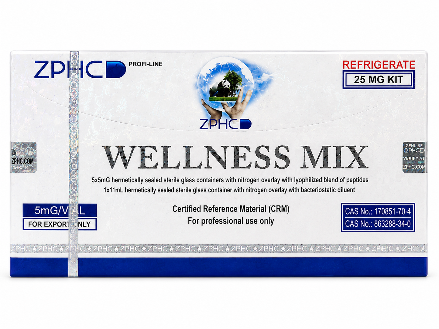 Wellness Mix 25mg — Ipamorelin + CJC-1295
