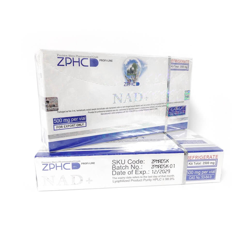 NAD+ 2500mg Kit — 5 × 500mg