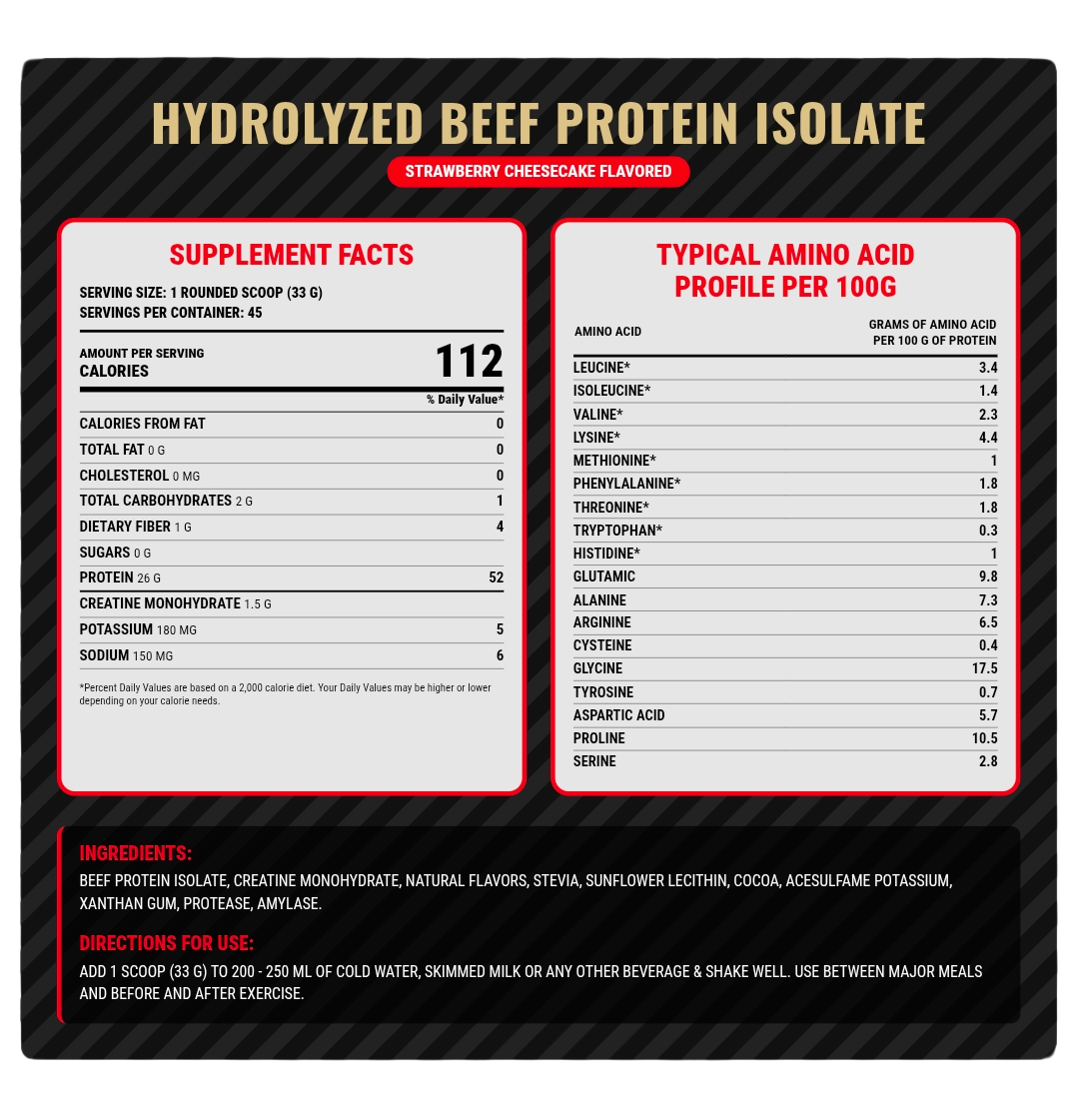 Beef Protein Isolate